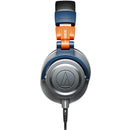 Audio Technica ATH-M50x LAB studio headphones with detachable cables and collapsible design
