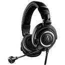 Audio Technica ATH-M50xSTS professional streaming headset with cardioid condenser mic and interchangeable earpads
