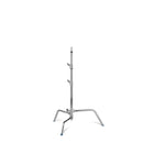 Avenger 20-inch chrome steel C-Stand with sliding leg and triple chrome plating for studio and film lighting setups
