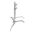 Avenger C-Stand 20-inch chrome steel with sliding leg and leveling leg for studio and film lighting