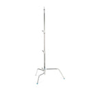 Avenger 20" C-Stand with sliding leg and triple chrome finish for durable studio and motion picture lighting setups