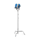 Avenger 40" Turtle Base C-Stand kit with grip head and arm in chrome steel for lighting support