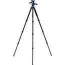 Benro Mach3 AL Series lightweight aluminum tripod with magnesium castings and high performance twist locks