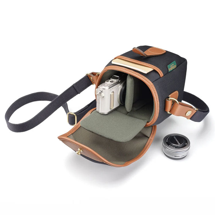 Billingham 72 Camera Bag - Black/Tan