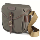 Compact Billingham Hadley Digital camera bag in waterproof fabric with leather strap and adjustable shoulder sling