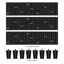 CRDBAG Grid-Divide Carry On long-wall expansion set with Velcro dividers and connectors for modular layouts