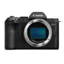 The Canon EOS R8 Mark II on a white background