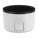 Canon ET-88C lens hood attached to Canon RF 70-200mm f2.8 L IS USM Z lens preventing flare and protecting lens