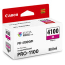 Canon PFI-4100 Magenta ink cartridge with 80ml LUCIA PRO II system for professional imagePROGRAF printers
