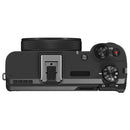 Top view of Canon Powershot V1 camera showing mode dial and control buttons