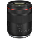 Canon RF 24mm f1.4 L VCM wide-angle lens with fast aperture and silent VCM autofocus for photo and video.