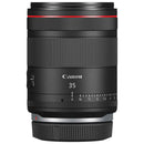 Canon RF 35mm f1.4L VCM camera lens with fast aperture and silent autofocus for photography and video