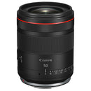 Canon RF 50mm f1.4 L VCM camera lens with fast aperture and silent autofocus for photo and video shooting