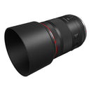 Canon RF 85mm f1.4 L medium-telephoto lens with manual iris ring, silent VCM focus, weather-resistant design, and advanced optical coatings for portraits and video.