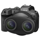 Canon EOS R7 camera with RF-S 3.9mm f3.5 STM dual fisheye lens for immersive 3D 180° VR shooting