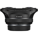 Canon RF-S 3.9mm f3.5 STM dual fisheye lens for VR photography with APS-C sensor compatibility