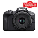 Canon EOS R100 with 18-45mm STM