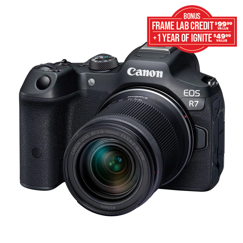 Canon EOS R7 with RF-S 18-150mm