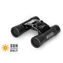 Celestron EclipSmart 10x25 solar binoculars with built-in filters for safe sun observation