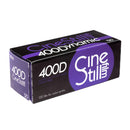 CineStill 400D medium format 120 color negative film box with daylight balanced ISO 400 for versatile photography