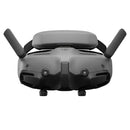 DJI Avata 2 Drone FPV goggles with dual antennas in gray color