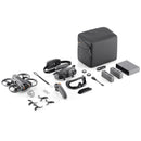 DJI Avata 2 Drone Fly More Combo with three batteries and accessories including goggles, controller, propellers, charger, and carrying case