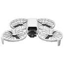 DJI Flip Drone compact white drone with foldable full-coverage propeller guard and camera