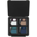 DJI Mavic 3 ND Filter Set with ND4, ND8, ND16, ND32 filters in protective case
