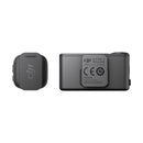 DJI Mic 3 compact wireless mic system with transmitter and receiver in charging case, lightweight and portable design