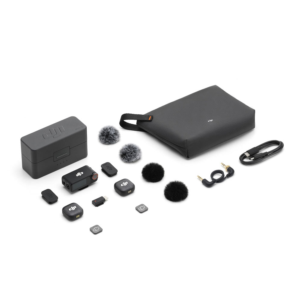 DJI Mic 3 - 2 TX + 1 RX + Charging Case