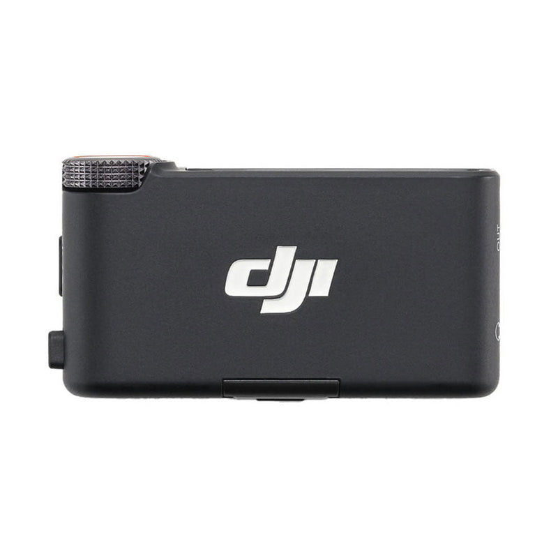 Compact and lightweight DJI Mic 3 Receiver with dual-band anti-interference and high-fidelity audio transmission for professional sound recording