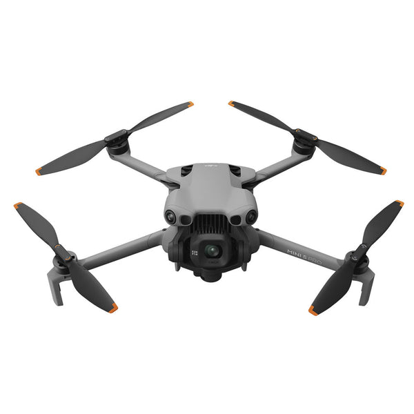 DJI Mini 5 Pro drone with foldable arms, 1-inch CMOS camera, and omnidirectional obstacle sensing in gray design