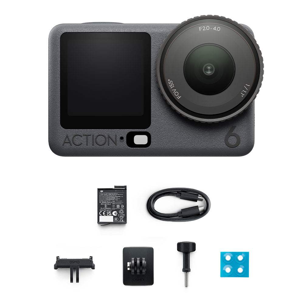 DJI Osmo Action 6 Standard Combo at The Camera Store