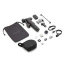 DJI Osmo Mobile 8P Creator Combo box contents on a white background