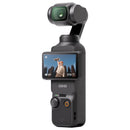 DJI Osmo Pocket 3 compact handheld camera with 1-inch sensor, 4K/120fps, 3-axis stabilization, and rotatable touchscreen