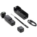 DJI Osmo Pocket 3 compact camera with 1-inch sensor, 2-inch touchscreen, stabilization, and accessories set