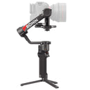 DJI RS 4 Pro professional handheld gimbal stabilizer with carbon fiber arms and advanced camera control system