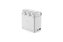 DJI Two-Way Charging Hub with three Mini 3/Mini 4 batteries on white background