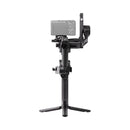 DJI RS 5 Combo gimbal with electronic briefcase handle and fine-tuning knobs for professional stabilization