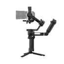 DJI RS 5 Combo gimbal with touchscreen controls and electronic briefcase handle for professional stabilization