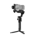 DJI RS 5 gimbal with touchscreen control, fine-tuning knobs, and extended battery life for professional stabilization