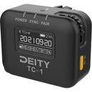 Deity TC-1 wireless timecode generator with locking 3.5mm TC port and long-range wireless control display