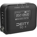 Deity TC-1 wireless timecode generator with LCD display and locking 3.5mm timecode port