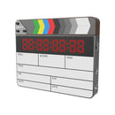 Deity TC-SL1 Timecode Slate with Bluetooth, bright red LED display, wooden clapper, and wireless sync capabilities