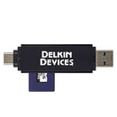 Delkin USB 3.1 SD & microSD Dual Slot Reader