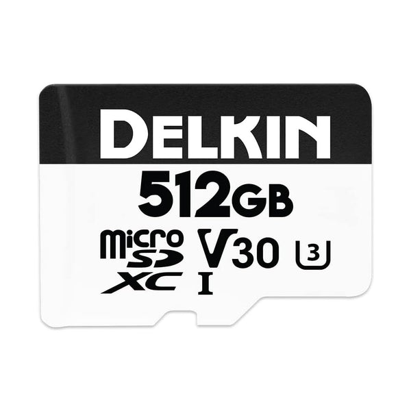 Delkin Hyperspeed 512GB V30 UHS-I microSD