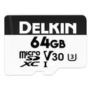 Delkin Hyperspeed 64GB V30 UHS-I microSD