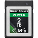 Delkin Power CFexpress G4 Type B 2TB memory card for high-speed 8K video capture and durable performance