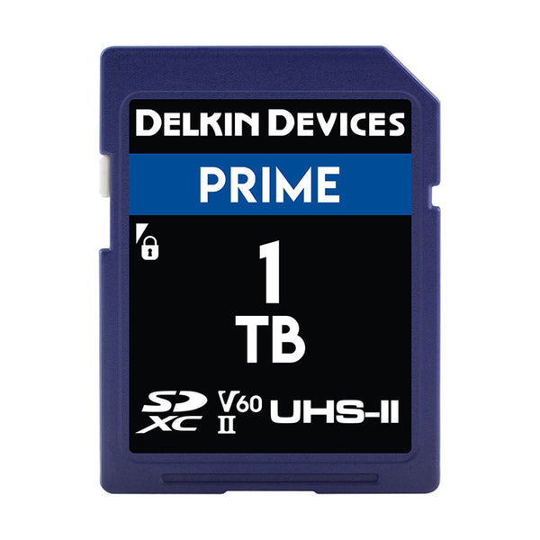 Delkin Prime 1TB SDXC II 2000X V60 UHS-II