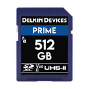 Delkin Prime 512GB SDXC II 2000X V60 UHS-II